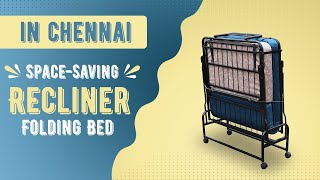 Recliner Folding Bed | Space-Saving Furniture for Indian Homes | By Spacecrafts Furniture