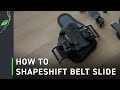 How to Wear the ShapeShift Belt Slide OWB Holster