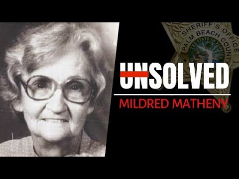 The U̶N̶S̶O̶L̶V̶E̶D̶ SOLVED Case Of Mildred Matheny - YouTube