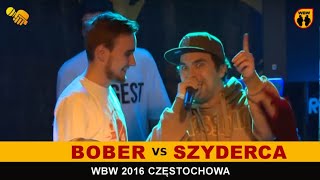 Bober 🆚 Szyderca 🎤 WBW 2016 Częstochowa (freestyle rap battle) Finał