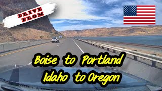 373. Drive Boise to Portland - Idaho to Oregon