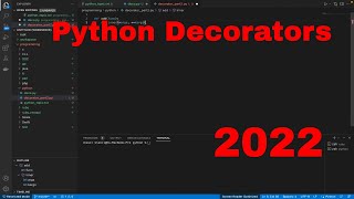 #5 Python Tutorial for Beginners | Decorators-Part-1