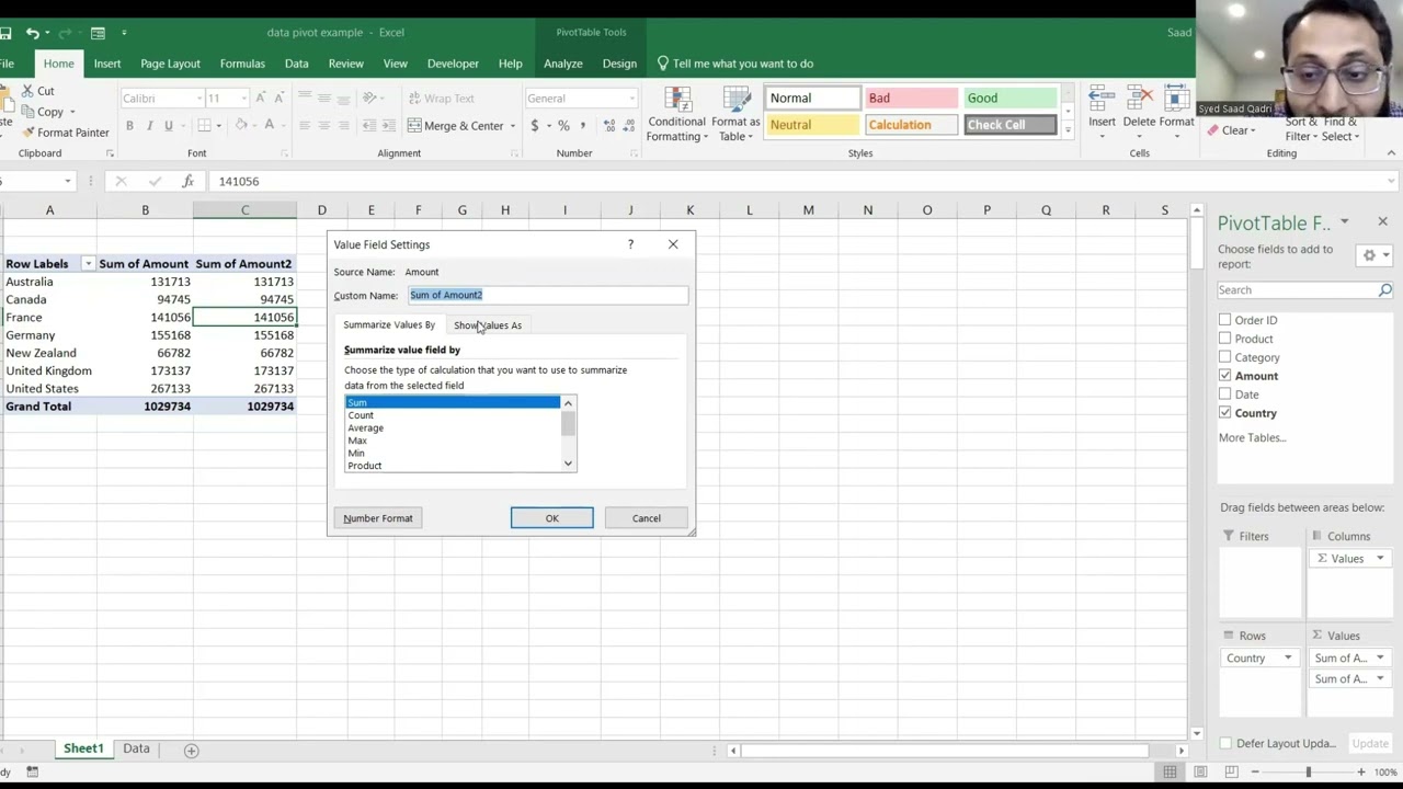 How To Create Multi Level Pivot Table In Excel - YouTube