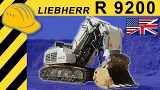 Liebherr R 9200 Excavator Extreme - Documentary \u0026 Operator Interview in Quarry -  4K