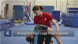 Intro to Gymnastics : Doing a Back Bend for Gymnastics Warm-Ups