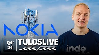 Nokia Q4'24 -tuloslive to 30.1. klo 7:55