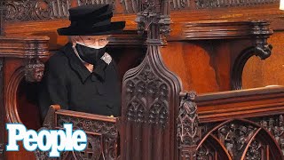Prince Philip's Funeral: Tearful Moments w/ Queen Elizabeth, Prince William & Prince Harry | PEOPLE