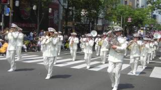 博多どんたく・福岡県警察音楽隊【2017年】