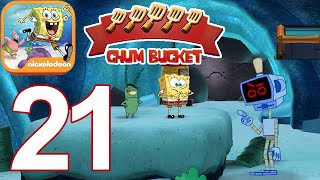 SpongeBob Patty Pursuit - Golden Spatulas - Chum Bucket - Gameplay Walkthrough Video (iOS)