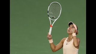 2018 Dubai Second Round | Elena Vesnina vs. Jelena Ostapenko | WTA Highlights