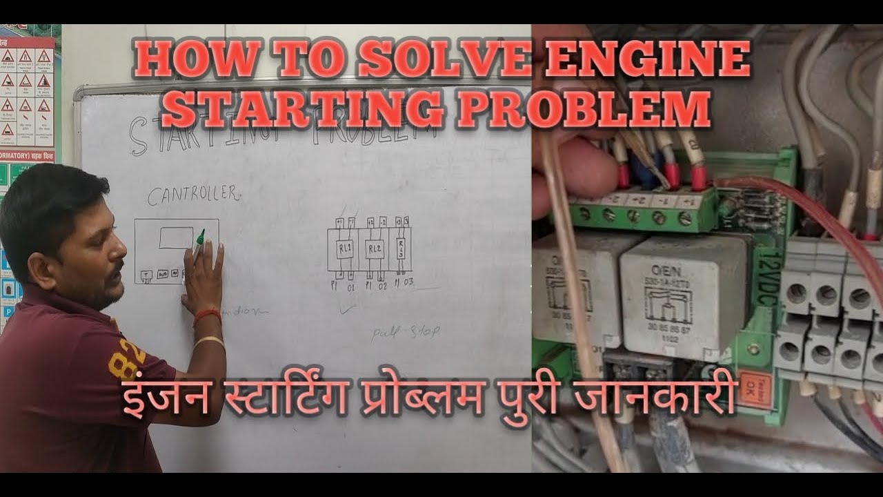 Engine Starting Problem Kirloskar Cummins Cat Greaves Mahindra Jcb