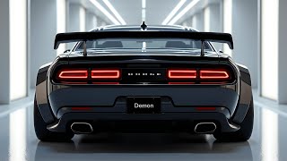 2025 Dodge Demon New Series Unveiled – 1,025 HP Beast Breaking All Limits!