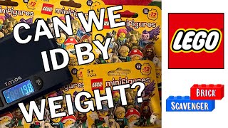 Can we identify Lego Series 25 CMF minifigures using a $20 scale?