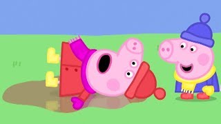 小猪佩奇 | 精选合集 | 1小时 | 最最最最大的泥坑！ | 粉红猪小妹|Peppa Pig Chinese |动画