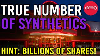 🔥 TRUE NUMBER OF SYNTHETIC SHARES REVEALED 🔥 - AMC Stock Short Squeeze Update