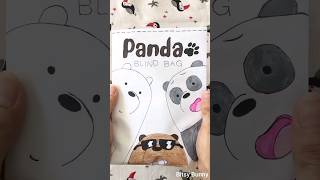 Panda Blind Bag ! #asmr #squishy #papercrafts #squishmallow #blindbag #diy