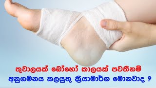 What should be done if an injury lasts too long? - ඔබටත් දිගු කල් පවතින තුවාලයක්ද?