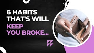 6 Habits That's Will Keep You Broke..... Dreams||Motivation||Success #viral #shorts