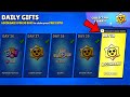 30 DAY LEGENDARY 🔥 FREE DAILY GIFTS!!🔥🔥 BRAWL STARS UPDATE REWARDS!!!