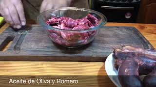 Trenza de Entraña y Tocino (Skirt Steak with Bacon)