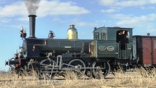 Rheingold stoomtrein SSN naar het stoomtrammuseum Hoorn.