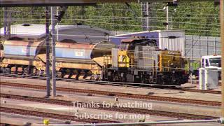 Eurotunnel Krupp on Autoballasters at Dollands Moor 22/7/20