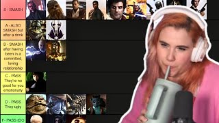 My Chaotic STAR WARS Smash or Pass Tier List