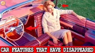 20 DANGEROUS Old Car Features That No Longer Exist!