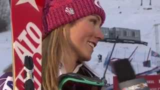Mikaela Shiffrin on her 6th Place GS Finish at the Nature Valley Aspen Winternational