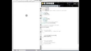 processing- bouncing ball vertically