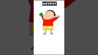 SHINCHAN🤩 using python | How to draw SHINCHAN in python | Turtle #shorts