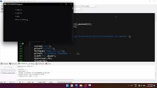 Login system in C programming language 💻KipiLearn 🖥️