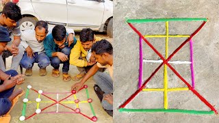 রঙের খেলা বিনোদনী খেলা || Entertaining game of colors || Funny Gaming Video