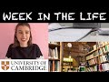 WEEK IN THE LIFE OF A CAMBRIDGE STUDENT - see my timetable!