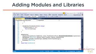 Adding Angular Modules and 3rd Party Libraries