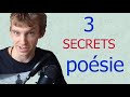 3 secrets pour écrire un recueil de poésie