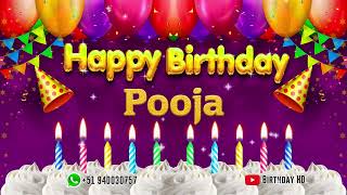 Pooja Happy birthday To You - Happy Birthday song name Pooja 🎁