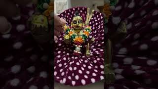 Laddu Gopal ji darshan #snan #trendingshorts #ytshorts #radheshyam #radheradhe