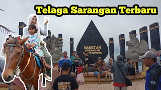 SUASANA TELAGA SARANGAN DI MUSIM LIBURAN