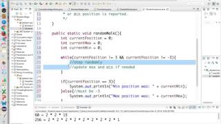 Java Random Walk Challenge (Solution)