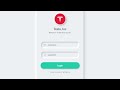 How to create Animated Transparent Neumorphic Login Form HTML CSS || Sign In Form Design GitHub Code