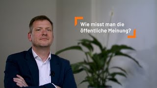 Wie misst man die öffentliche Meinung?