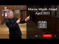 The Marian Fathers' Schedule for April