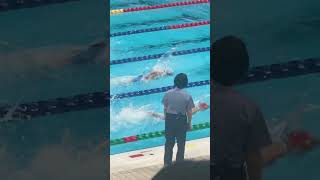 小3アキト半フリ東京都冬季水泳競技会 #競泳 #swimming