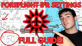 FOREFLIGHT IFR SETTINGS GUIDE! (BEST FEATURES)