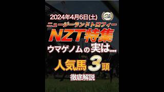 競馬 競馬予想 ニュージーランドトロフィー 実は人気馬3頭