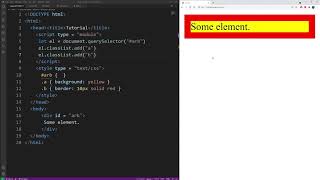 CSS how to add multiple classes dynamically with JavaScript