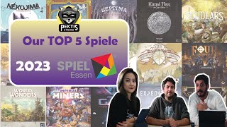 ESSEN SPIEL 23: Our Top 5 Games [English]