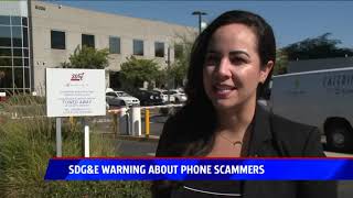SDG&E Warns Customers About Phone Scam