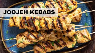 Chicken Kebab Recipe (Joojeh Kebab)